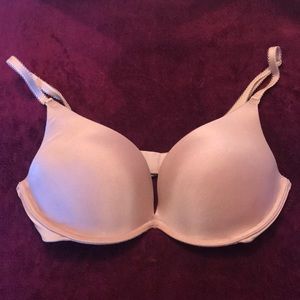 Victoria’s Secret Nude Push Up Bra, Size 34C